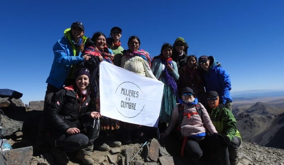 Terminó con éxito la primera expedición «Mujeres a La Paz»