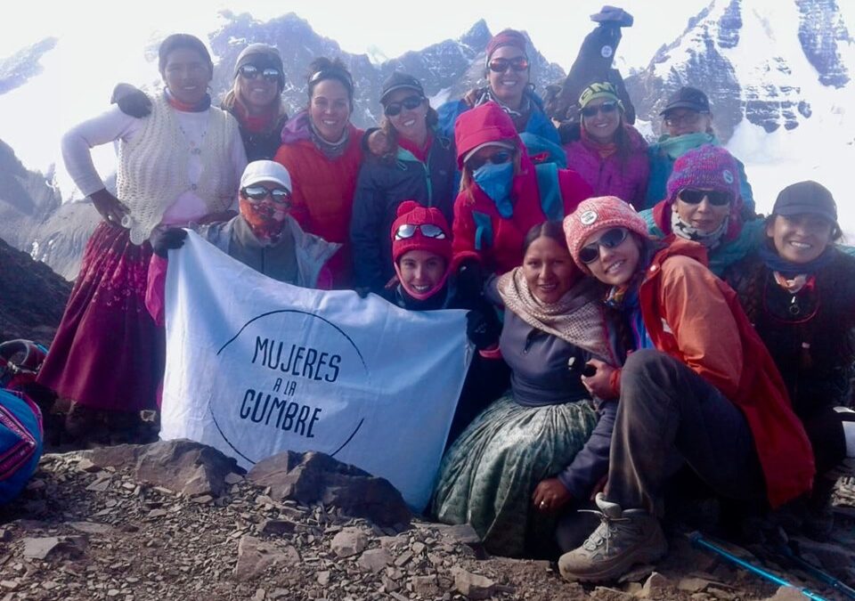 Así coronaron la segunda expedición «Mujeres a La Paz»
